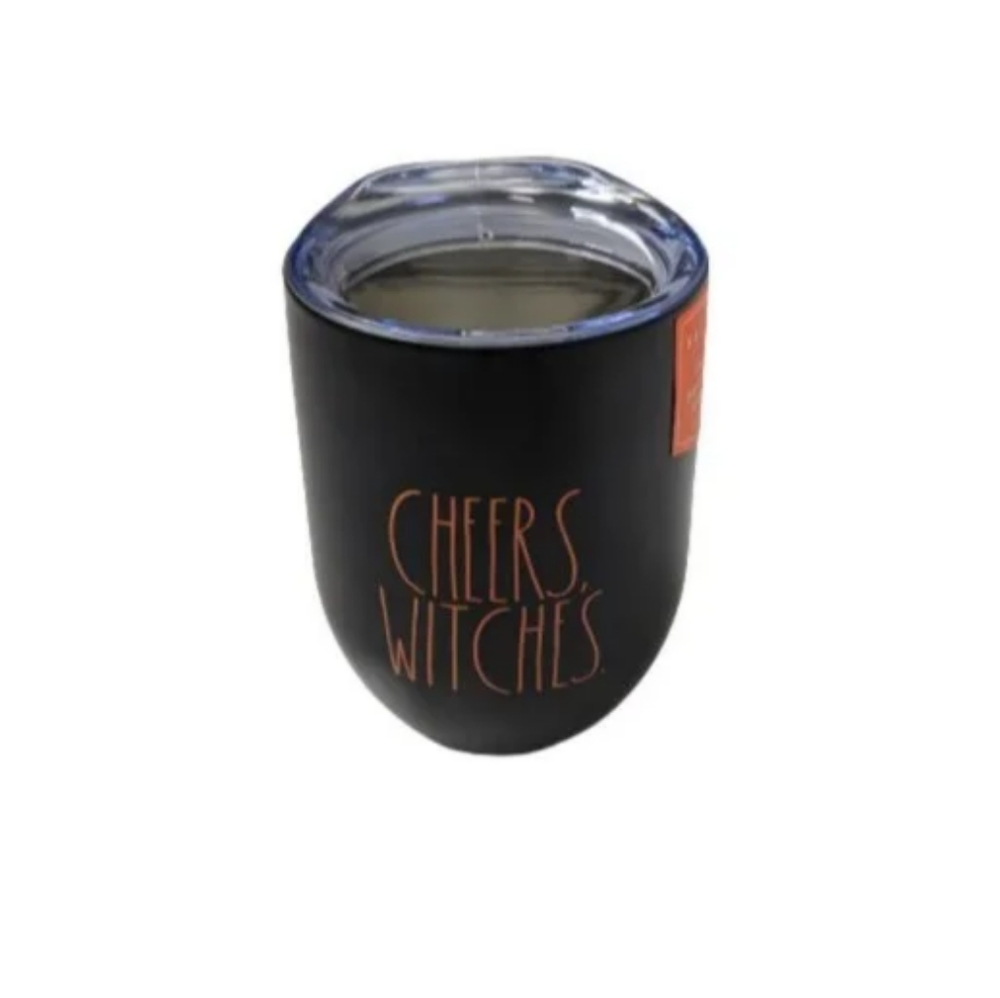 Rae Dunn Cheers, Witches Insulated Wine Glass